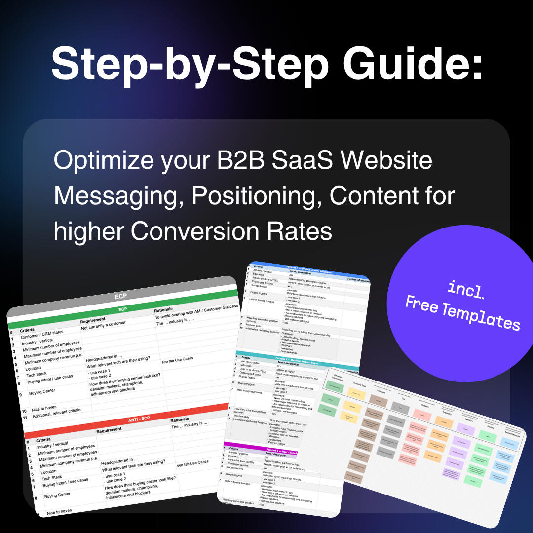 Optimize B2B SaaS Website for Conversions